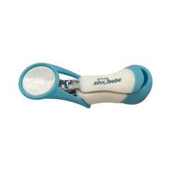 Sevi Bebe Baby Nail Clipper with Magnifier, Blue - 1 piece Sevi Bebe