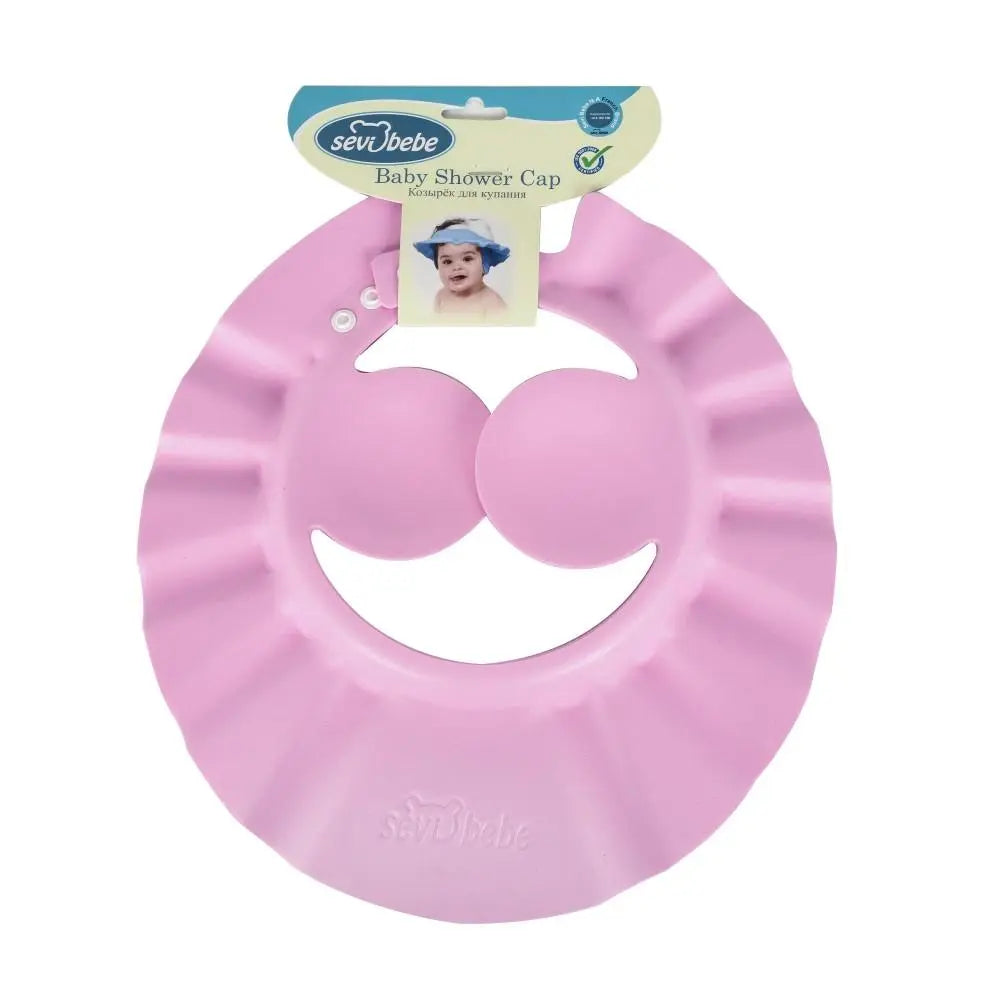 Sevi Bebe Baby Shower Cap - Pink Sevi Bebe
