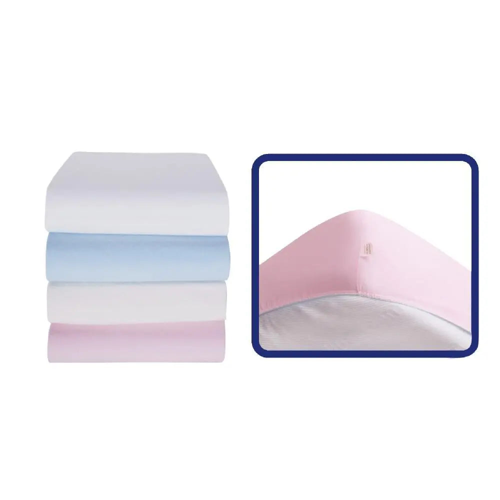 Sevi Bebe Jersey Fitted Sheet - Pink Sevi Bebe