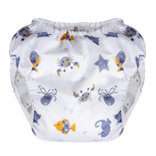 Sevi Bebe Luxury Training Pants - Aquarium Pattern