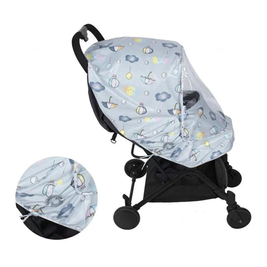 Sevi Bebe Patterned Luxury Baby Stroller Raincoat Sevi Bebe