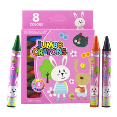 Shengma Jumbo Crayons, 8 Colors Shengma