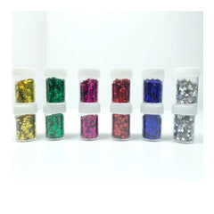 Star sequins (Purple, Pink, Red, Green, Silver, Golden) Generic Brand