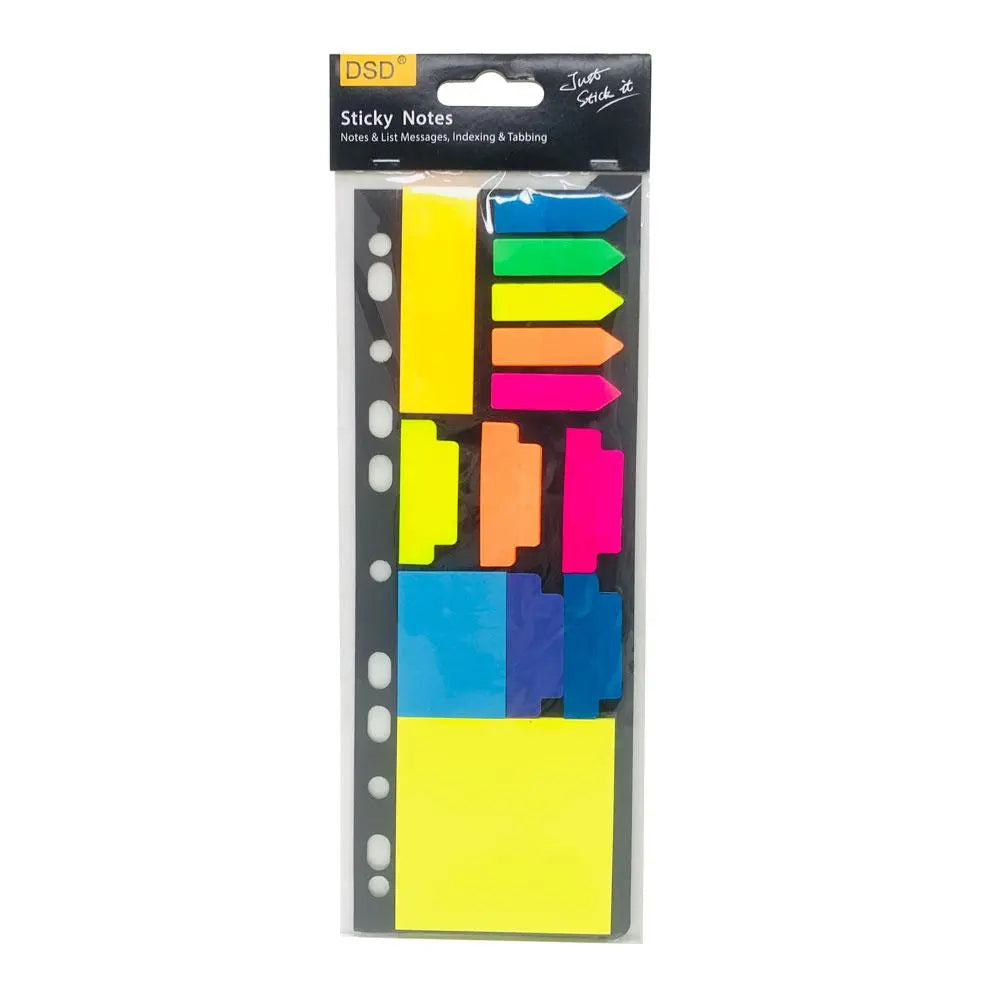 Sticky Notes Assorted Shapes Generic Brand