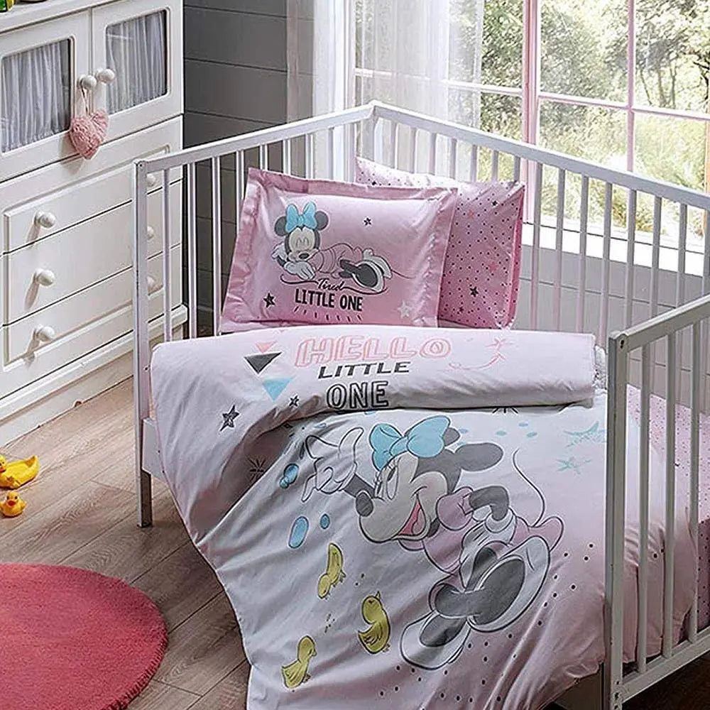 Tac Baby Bed Minnie Duvet Cover Set Tac