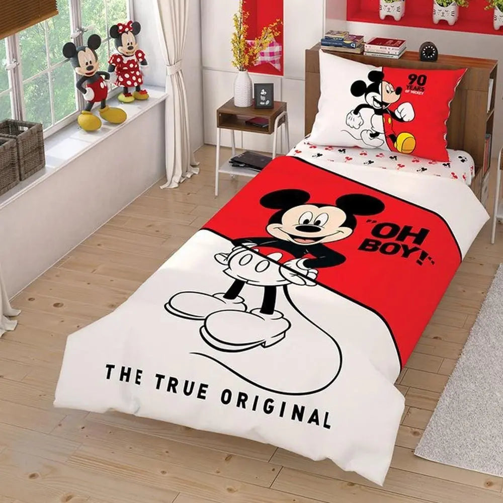 Tac Single Mickey Duvet Cover Set Tac