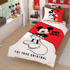 Tac Single Mickey Duvet Cover Set Tac