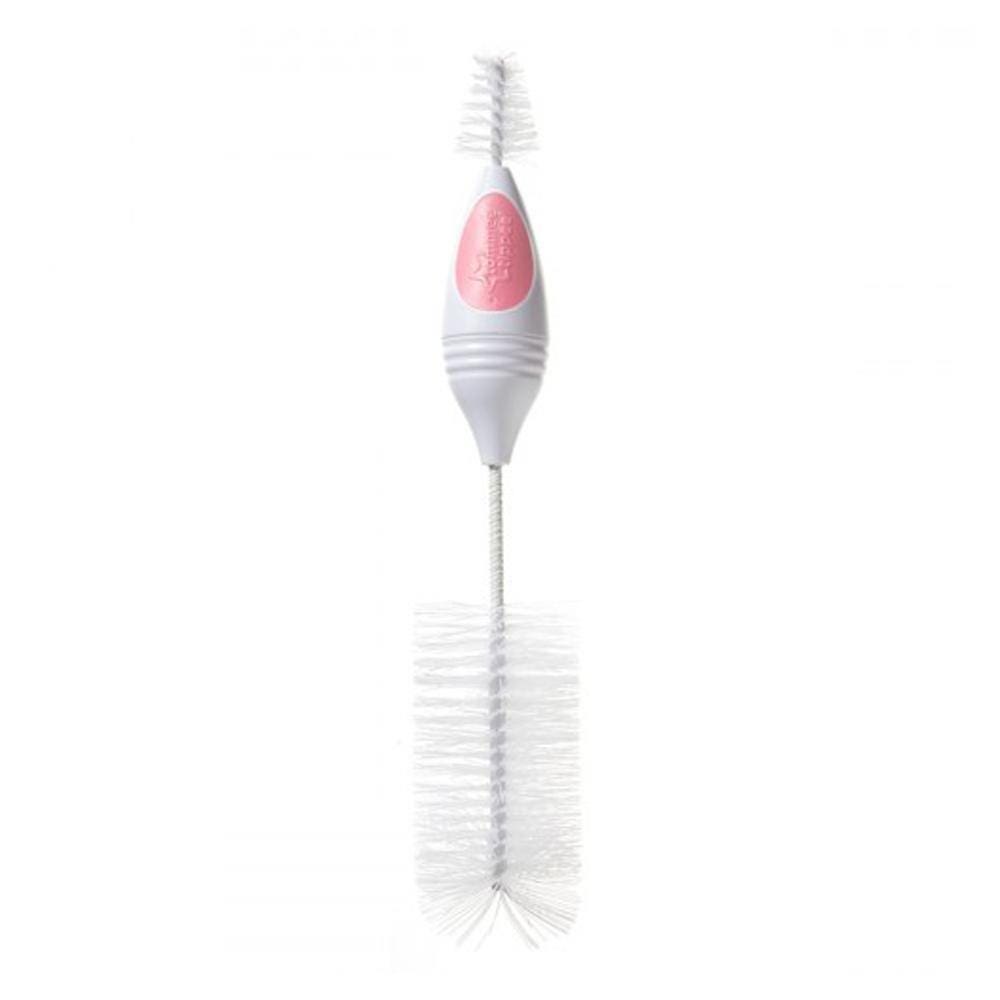 Tommee Tippee Essentials Bottle and Nipple Brush, Pink Tommee Tippee