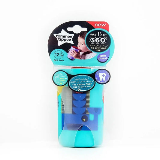 Tommee Tippee TT 360° Beaker Cup - Turquoise :(250 Ml) Tommee Tippee