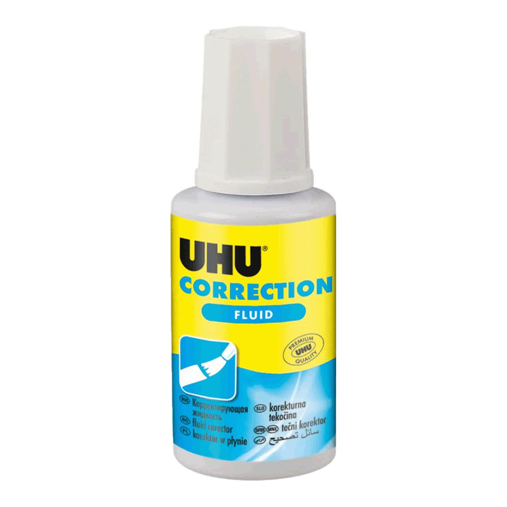 UHU Correction Fluid - pack of 12 UHU