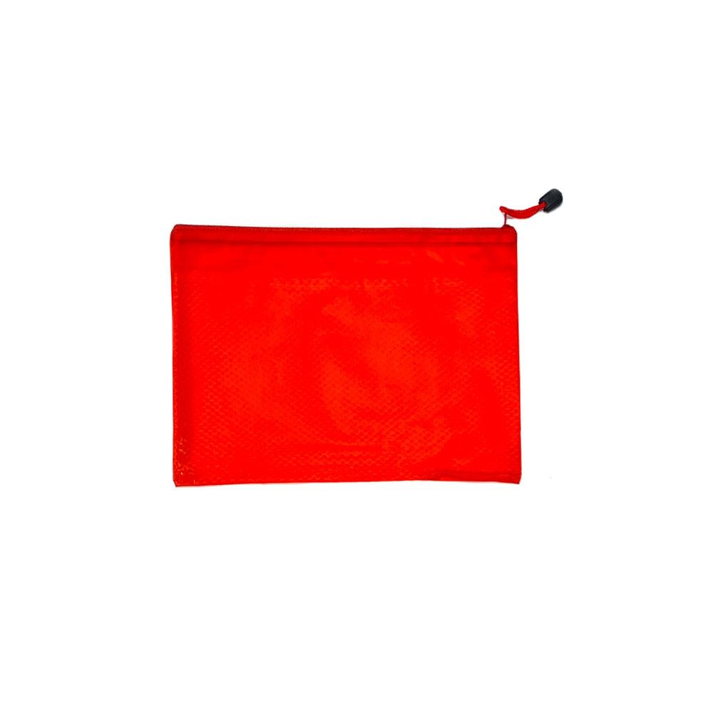 Waterproof Folder Zipper Bag, Red (3 sizes available) Generic Brand