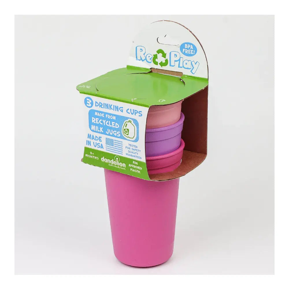 Replay - Packaged Drinking Cups - Bright Pink/Purple/Blush Replay