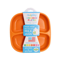 Replay Packaged Divided Plates - Pack of 3 Replay
