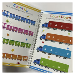 Scholastic Write and Wipe Practice ABC 123 Scholastic