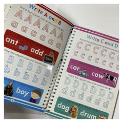 Scholastic Write and Wipe Practice ABC 123
