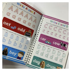 Scholastic Write and Wipe Practice ABC 123 Scholastic