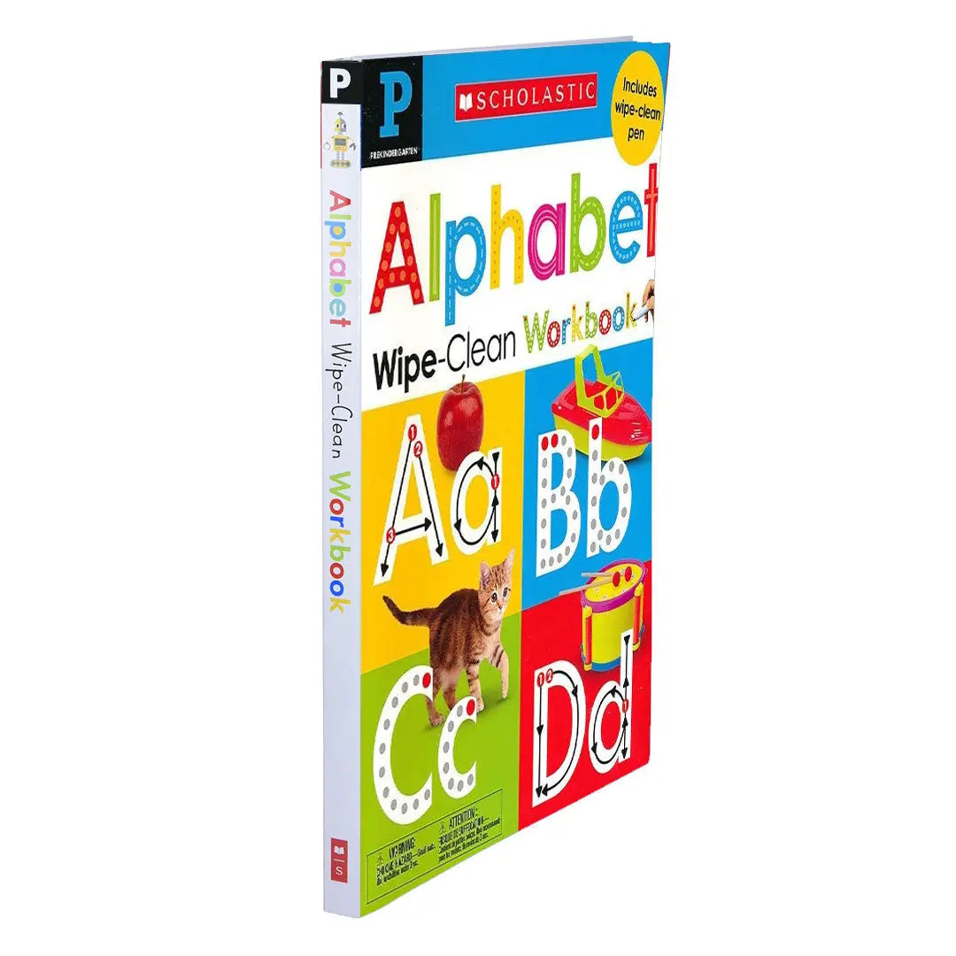 Scholastic Early Learners: Pre-K Alphabet Wipe-Clean Workbook Scholastic