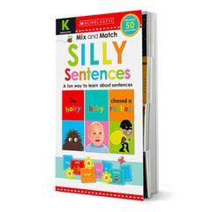 Scholastic Early Learners: Mix & Match Silly Sentences Kindergarten Workbook Scholastic