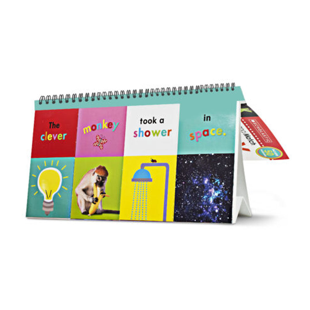 Scholastic Early Learners: Mix & Match Silly Sentences Kindergarten Workbook Scholastic