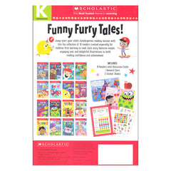 Scholastic Early Learners: Funny Furry Tales Kindergarten A-D Reader Box Set (includes 16 story books) Scholastic
