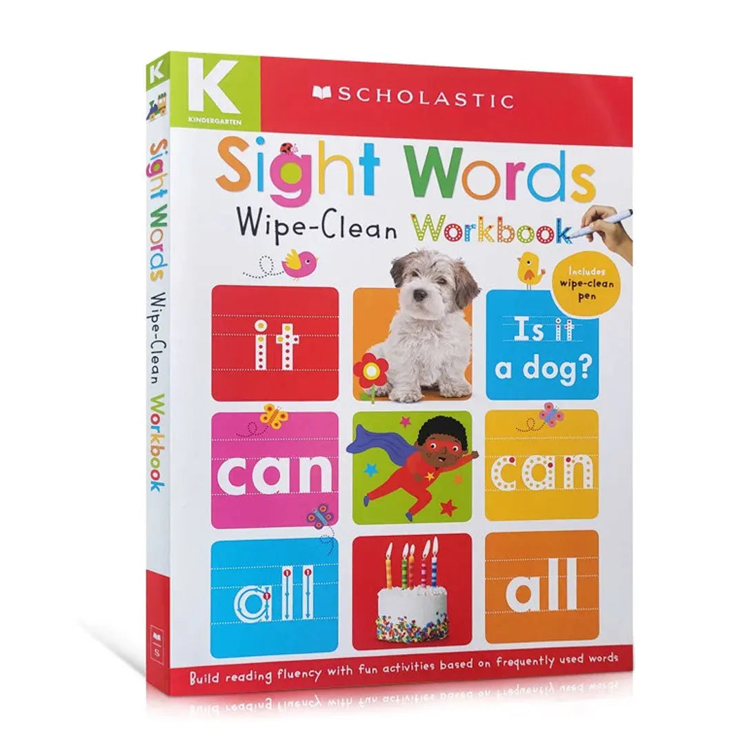Scholastic Sight Words Wipe and clean Workbook Scholastic
