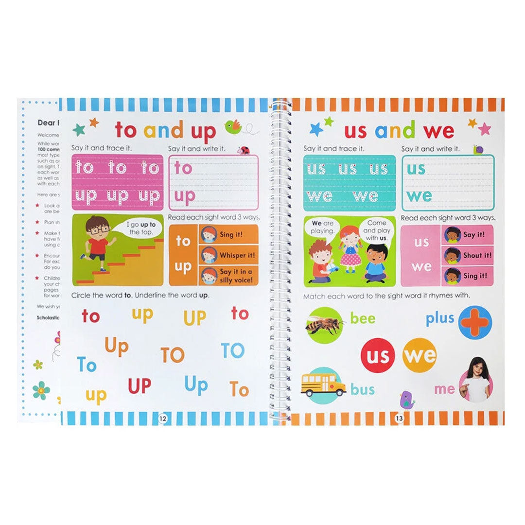 Scholastic Sight Words Wipe and clean Workbook Scholastic