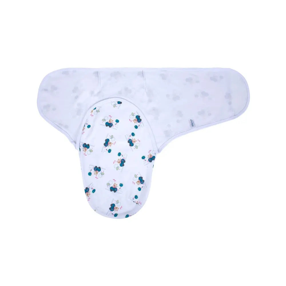 Sevi Bebe Interlock Baby Swaddle - Driver Bear (0-3 Months) Sevi Bebe