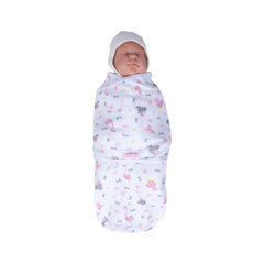 Sevi Bebe Interlock Baby Swaddle - Dinosaur (0-3 Months) Sevi Bebe