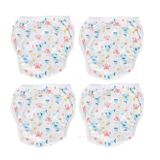 Sevi Bebe Training Pants with Cotton Padding - Pack of 4 Sevi Bebe