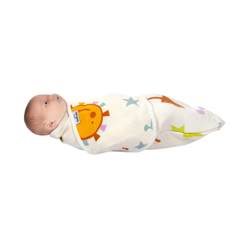 Sevi Bebe Organic Muslin Baby Swaddle - Space Pattern Sevi Bebe