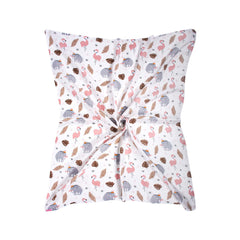 Sevi Bebe Printed Muslin Blanket 120x100 cm - Flamingo Pattern