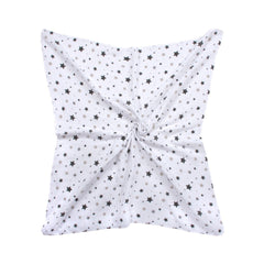 Sevi Bebe Printed Muslin Blanket 120x100 cm - Grey Star