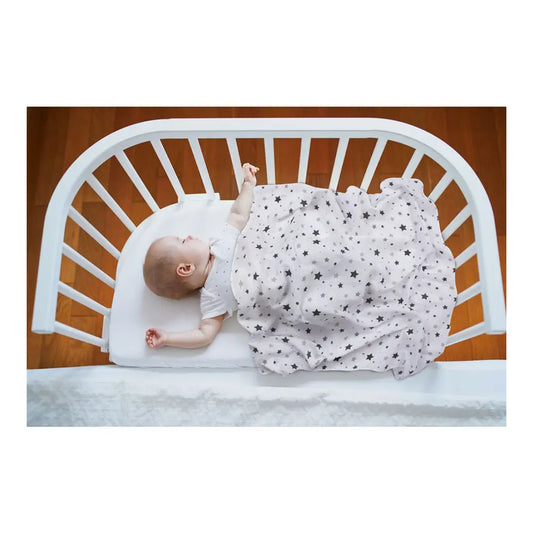 Sevi Bebe Printed Muslin Blanket 120x100 cm - Grey Star Sevi Bebe