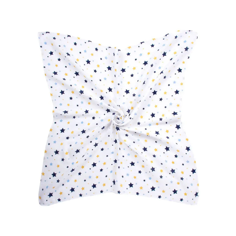 Sevi Bebe Printed Muslin Blanket 120x100 cm - Blue Star Sevi Bebe