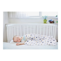 Sevi Bebe Printed Muslin Blanket 120x100 cm - Blue Star Sevi Bebe