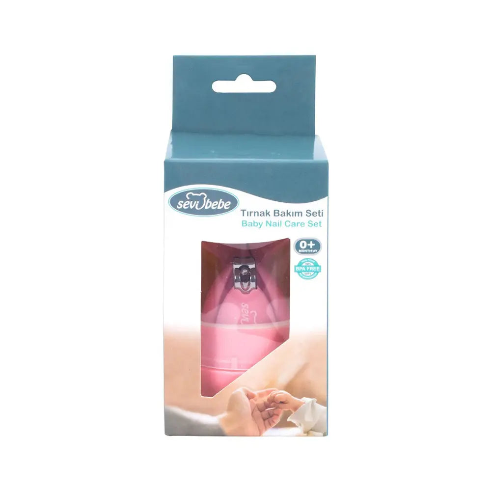 Sevi Bebe Nail Clipper Set - Pink Sevi Bebe