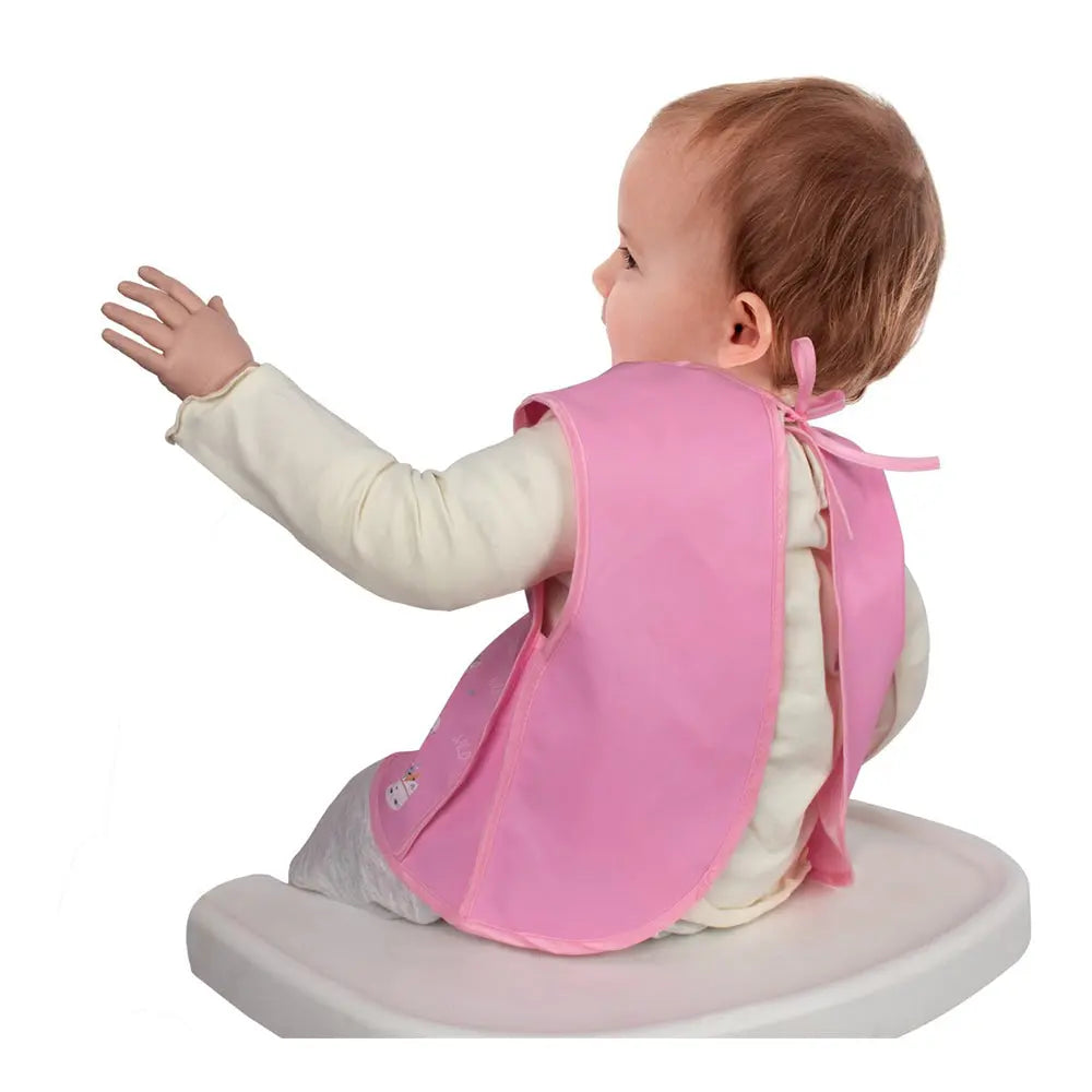 Sevi Bebe Gusseted Wearable Bib - Wild Cat Sevi Bebe