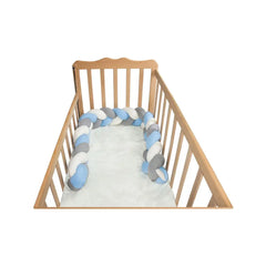 Sevi Bebe 3-in-1 Multifunctional Braided Bed & Bumper - Blue Sevi Bebe