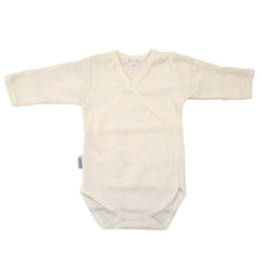 SEBI-Cotton Long Sleeve BodySuit -White- 0-3 M SEBI