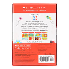 Scholastic Early Learners: Flashcards: 123 Scholastic