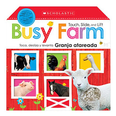 Scholastic Early Learning: Touch, Slide, and Lift Busy Farm Scholastic