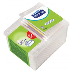 Septona Cotton Buds Pop Up Lid Rectangular - Pack of (300) Septona