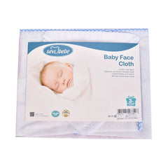 Sevi Bebe Baby Face Cloth - Blue (1 cloth + 3 handkerchiefs) Sevi Bebe