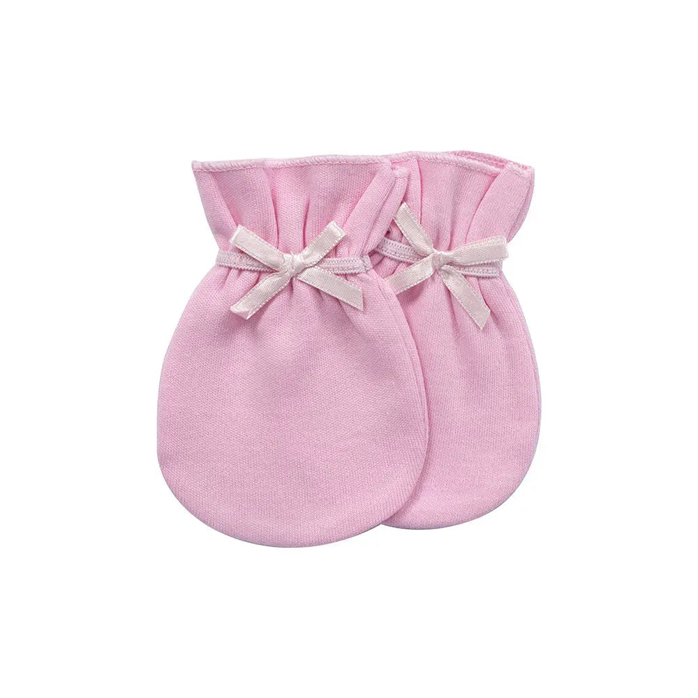 Sevi Bebe Baby Mittens (In Tulle Packaging) - Pink Sevi Bebe