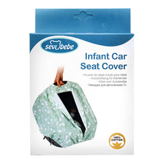 Sevi Bebe Infant Car Seat Cover - Feather Pattern Sevi Bebe