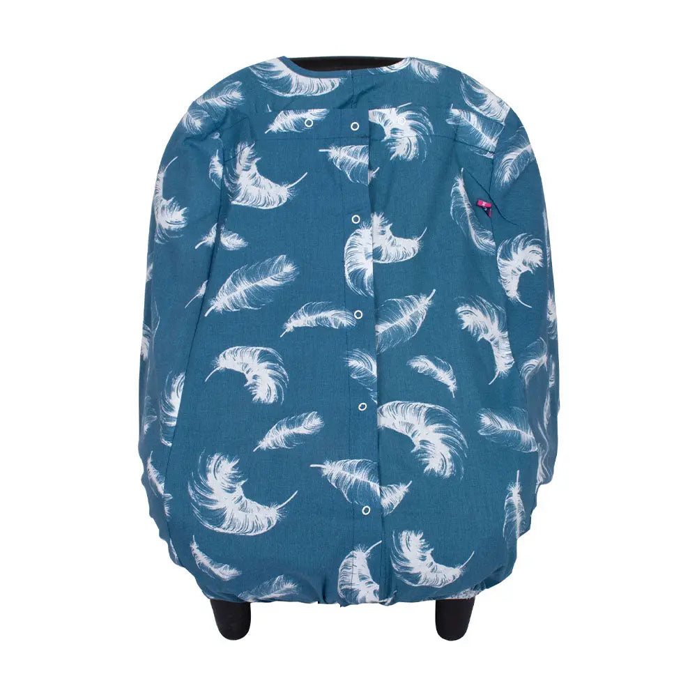 Sevi Bebe Infant Car Seat Cover - Feather Pattern Sevi Bebe