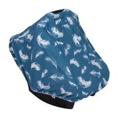 Sevi Bebe Infant Car Seat Cover - Feather Pattern