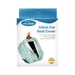 Sevi Bebe Infant Car Seat Cover - Leaf Pattern