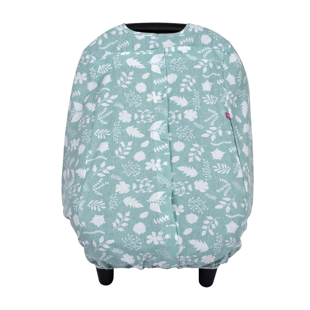Sevi Bebe Infant Car Seat Cover - Leaf Pattern Sevi Bebe