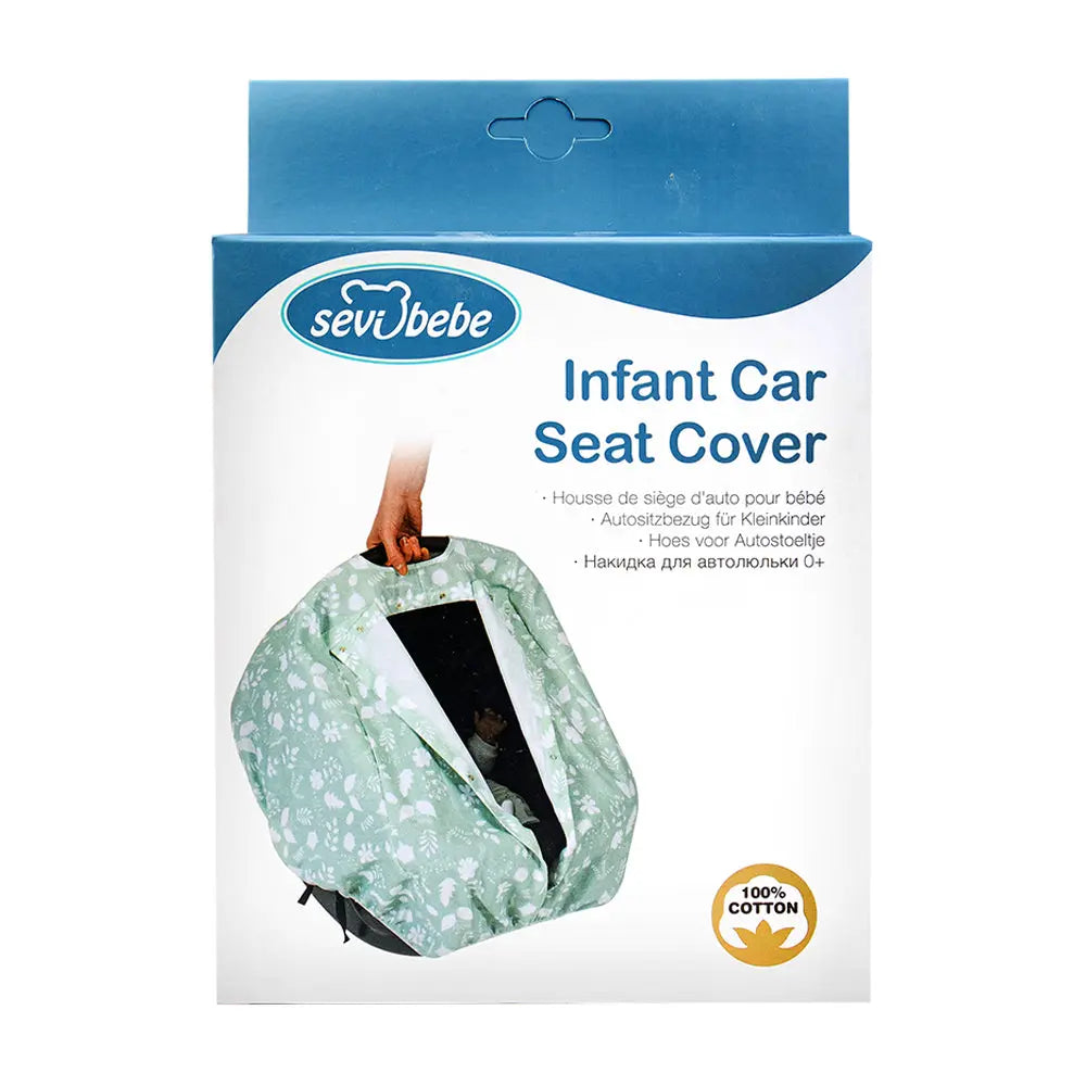 Sevi Bebe Infant Car Seat Cover - Pink Star Sevi Bebe